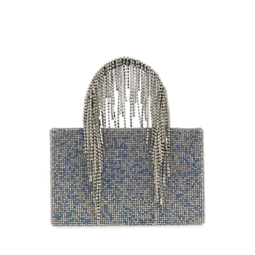 Kara Women Light-Blue Rhinestones Handbag
